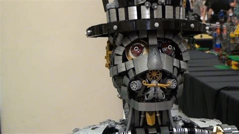 Mechanical Lego Technic Steampunk Robot Brickcon 2015 Youtube