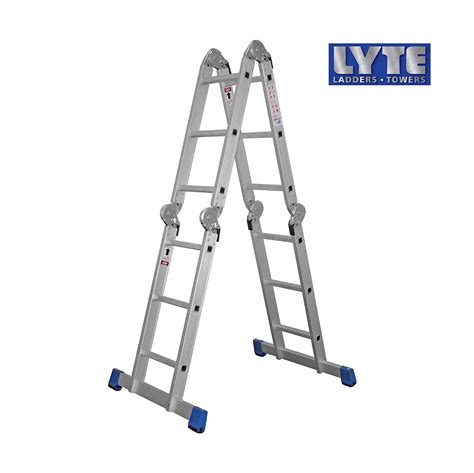 Lyte Aluminium Multi Purpose Ladders Combination Steps Ladders