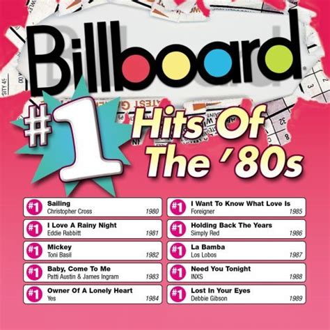 Billboard #1 Hits of the 80's - Various Artists (Audio CD - 2003)