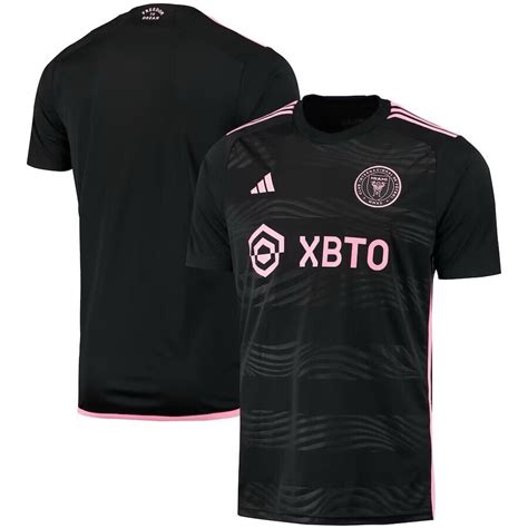 Adidas Inter Miami Away Black Football Jersey Ht Foot Kits