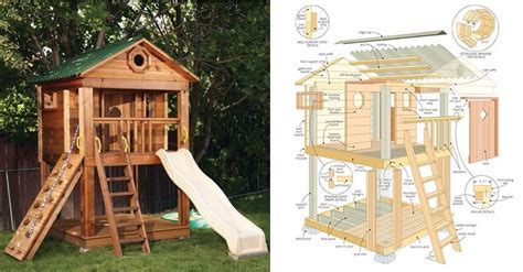 Boys Outdoor Playhouse - Ideas on Foter