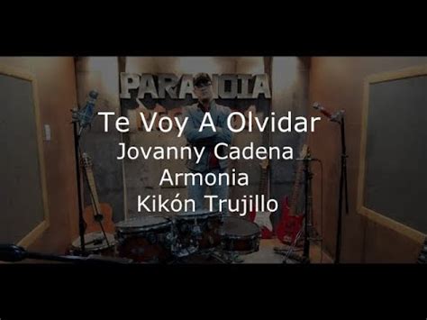 Backing Track Te Voy A Olvidar Jovanny Cadena Armonia Nivel 1