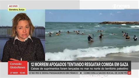 Na Faixa De Gaza Pessoas Morrem Afogadas No Mar Ao Tentar Pegar