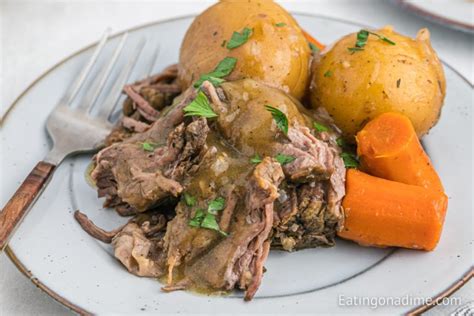 Crock Pot Chuck Roast Recipe Eating On A Dime