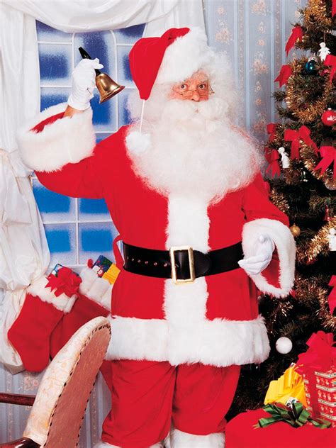 Mens Xxl Premium Professional Santa Suit