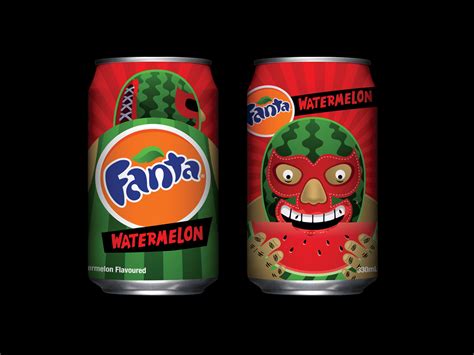 Fanta Special Watermelon Editon On Behance