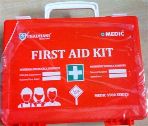 Plastic First Aid Kit Box For Medical At Rs Piece In Vadodara