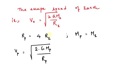 SOLVED: A rocket is launched from the surface of Earth with speed Vo that will allow the rocket ...