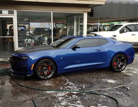 6th gen blue 2019 Chevrolet Camaro SS 1LE manual For Sale - CamaroCarPlace