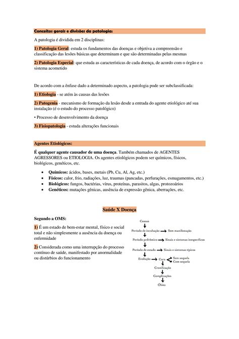 Solution Patologia Te Rica Studypool