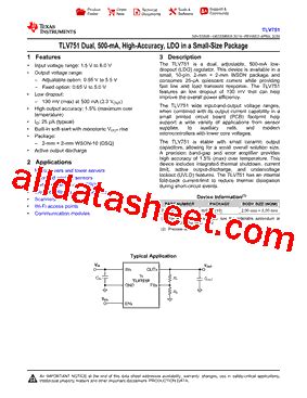 Tlv V Datasheet Pdf Texas Instruments