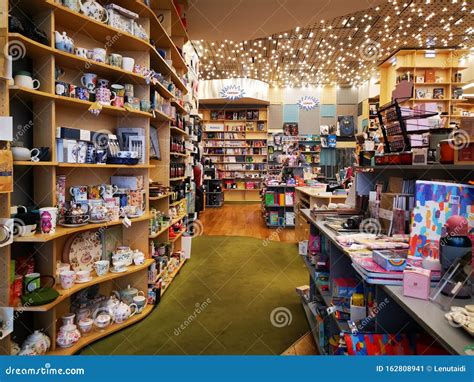 Carturesti Library Indoor At Mall Afi Palace Cotroceni In Bucharest