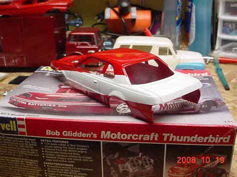 1987 Bob Glidden Pro Stock T Bird Scale Racing Lobby