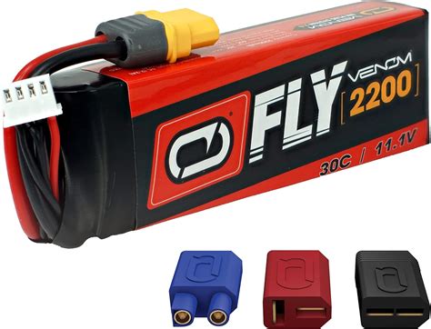 Amazon Venom Fly 30C 3S 2200mAh 11 1V LiPo RC Battery