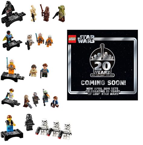 Lego Star Wars Th Anniversary Commemorative Minifigures Announced