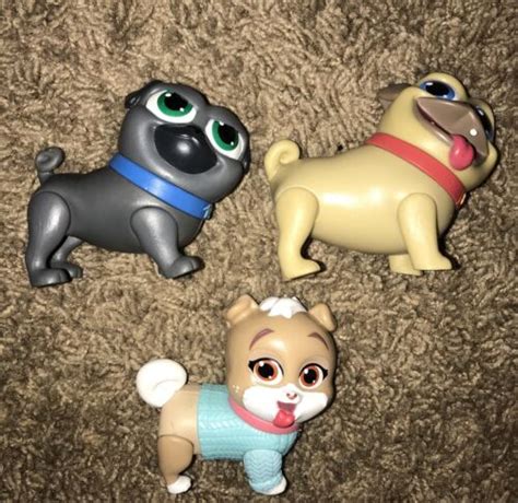 Disney Jr Puppy Dog Pals All 3 Figures Keia Rolly Bingo Ebay