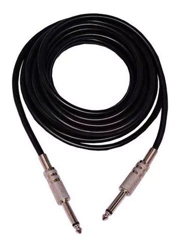 Cable De Audio P10 X P10 03 Metros Para Guitarra Mono MercadoLibre