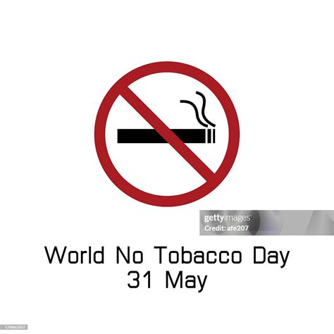 World No Tobacco Day Smoking Logo High-Res Vector Graphic - Getty Images