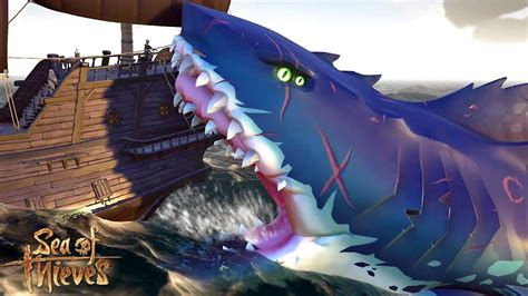 Sea Of Thieves Caçadores De MEGALODON Quase AFUNDAMOS 1 PT BR