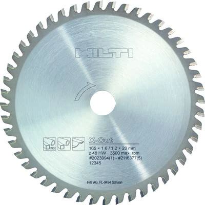 Circular Saw Blade SCB M Xcut 165 Enex