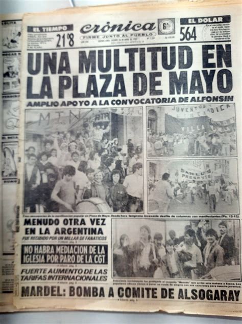 Cómo era el país aquel 22 abril de 1985 cuando comenzó el Juicio a las