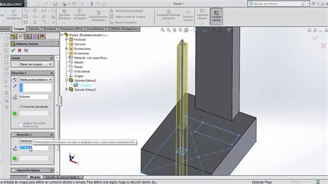 Dise O Parametrizado En Solidworks Youtube