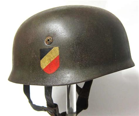 German Paratrooper Helmet M38 Early War Helmet ET71 World Best - Aged ...