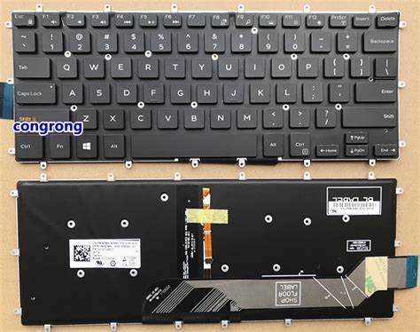 Laptop Backlit Us Keyboard For Dell Inspiron