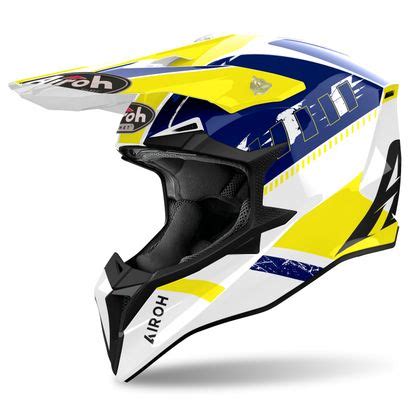 Casque Cross Airoh Wraaap Feel Motoblouz