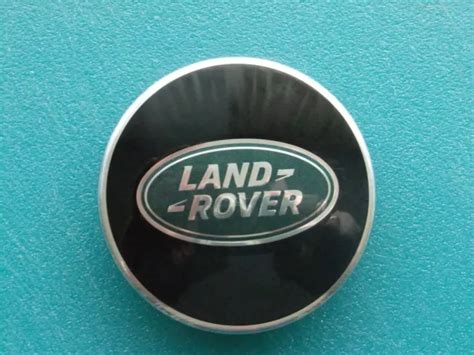 LAND ROVER DISCOVERY 2 3 4 ALLOY WHEEL CENTRE CAPS BLACK 63mm SET OF