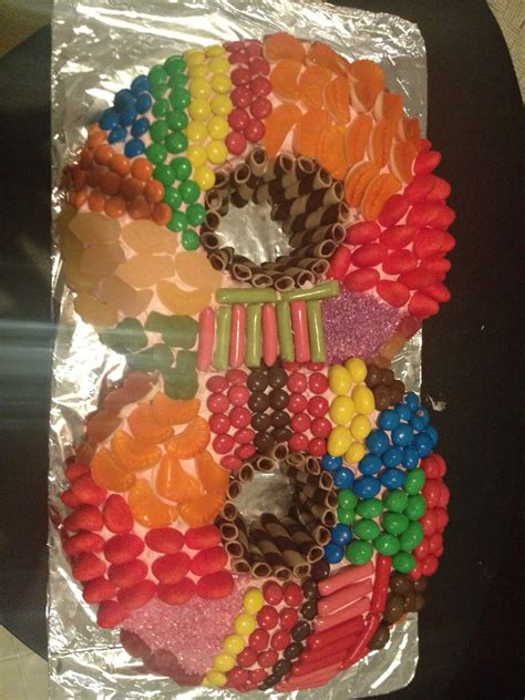 Butterflies and Bees: Number 8 Cake