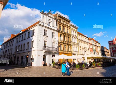 Stary Rynek Old Town Square Poznan Poland Stock Photo Alamy