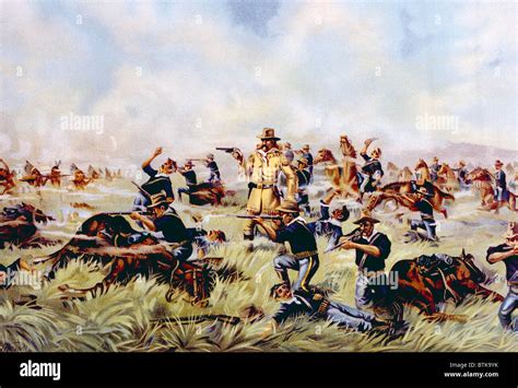 Custer S Last Stand El General George Armstrong Custer En La Batalla