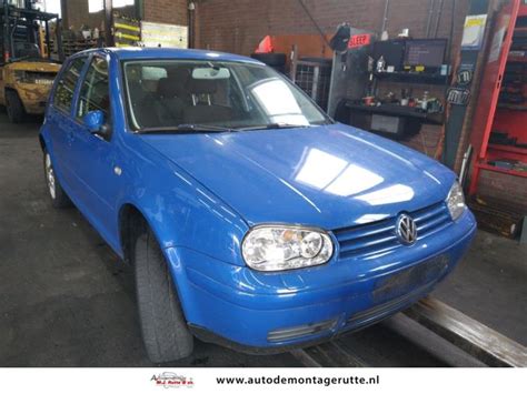 Volkswagen Golf Iv V Gti V Sloopvoertuig Blauw