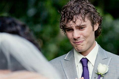 These Snap Shots Of Our Favorite Grooms Show A Softer Side Of These Men Groom Crying Groom