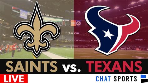 Saints Vs Texans Live Streaming Scoreboard Play By Play And Highlights