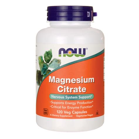 Now Foods Magnesium Citrate