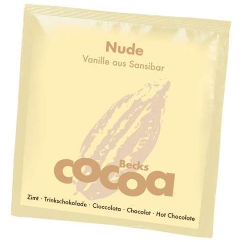 Becks Cocoa Trinkschokolade Nude Vanille Beutel G Trinkschokoladen