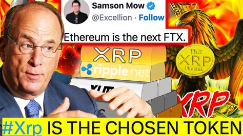 RIPPLE XRP EVERYTHING OF VALUE WILL BE TOKENIZED ON XRP WE ARE THOSE