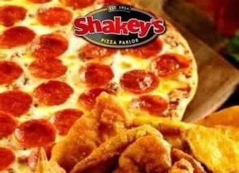 Menu at Shakey's Pizza pizzeria, La Mesa