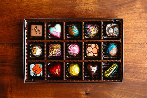 15 Piece Artisan Chocolates The Chocolate Season