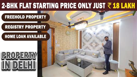 Bhk Flat In Delhi Starting Price Only Just Lakh Rupees Bhk