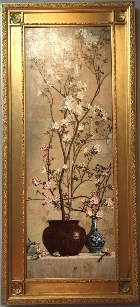 Azaleas And Apple Blossoms By Charles Coleman Painting Apple