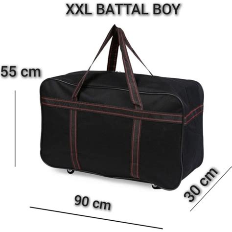 Esbuik Xxl Battal Boy Tekerlekli 90 cm Kumaş Valiz Bavul Fiyatı