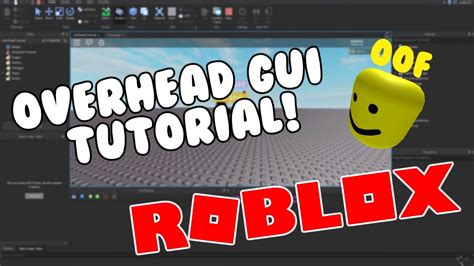 Overhead Gui Tutorial Roblox Scripting Tutorial Youtube