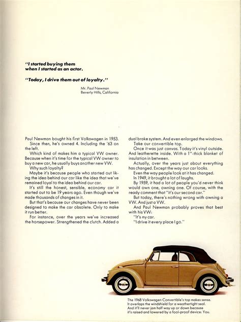 TheSamba VW Archives 1968 Beetle Brochure