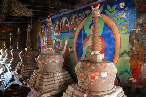 Lamayuru Buddhist Temple Buddhist Stupa Buddhist Frescoes And Icons