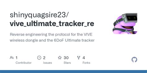 Github Shinyquagsire Vive Ultimate Tracker Re Reverse Engineering