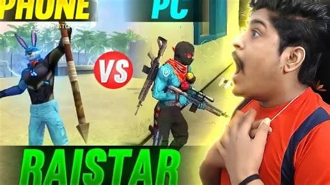 Raistar Mobile Gameplay Vs Pc Gameplay ️ Old Raistar Vs Now 2017 Vs