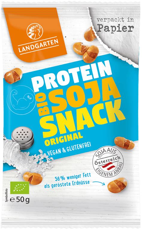 Bio Soja Snack Original Landgarten At Bio Snacks Seit